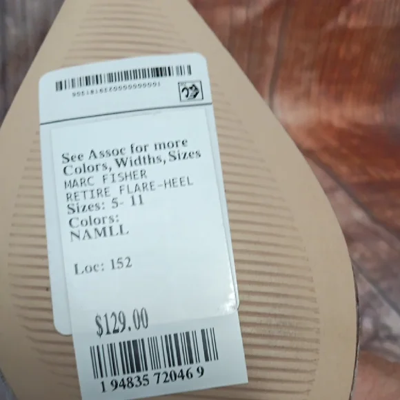 Marc Fisher Snakeskin Ankle Boots - Picture 4 of 5